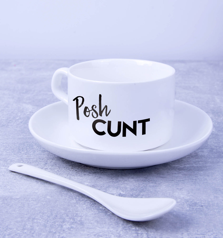 Posh Cunt Tea Cup #1 image